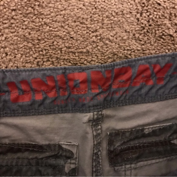 Vintage Unionbay Wide Leg Cargo Pants Camouflage - Picture 2 of 5